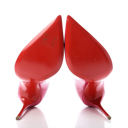 Christian Louboutin Patent Pigalle Follies 100 Pumps 38 Ultra Rose 5 of 9