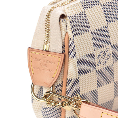 Louis Vuitton Damier Azur Eva Clutch 6 of 12
