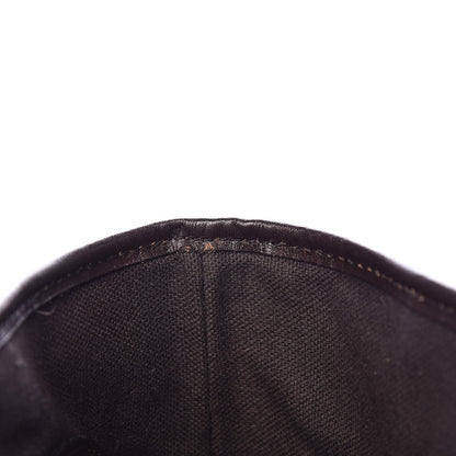 Burberry Haymarket Check Small Onslow Tote Chocolate 8 of 14