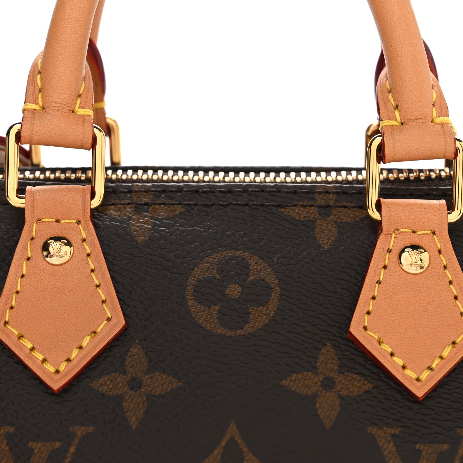 Louis Vuitton Monogram Nano Speedy Bandouliere 8 of 10