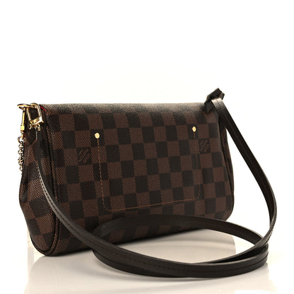 Louis Vuitton Damier Ebene Favorite MM 3 of 12