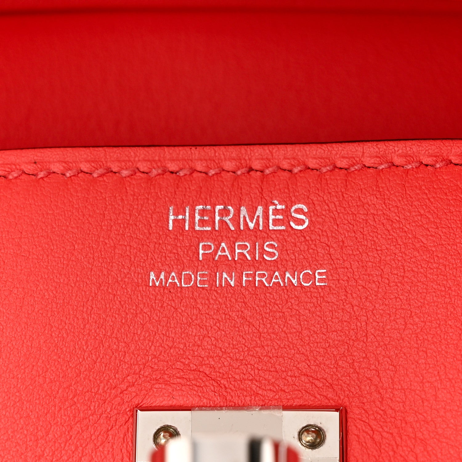 Hermes Swift Birkin 25 Rose Texas 6 of 11