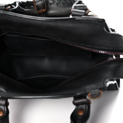 Balenciaga Used Calfskin Rust Hardware Mini Neo Classic City Black 5 of 15