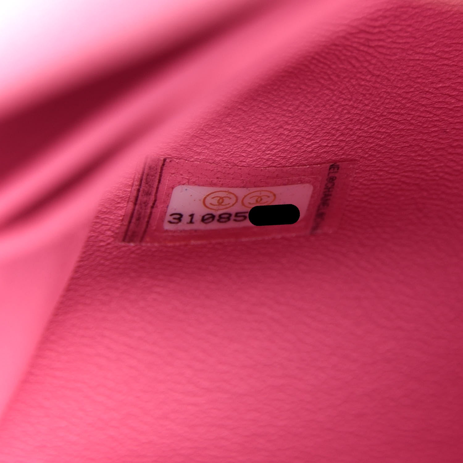 Chanel Caviar Lizard Embossed Quilted Mini Coco Handle Flap Pink 7 of 9