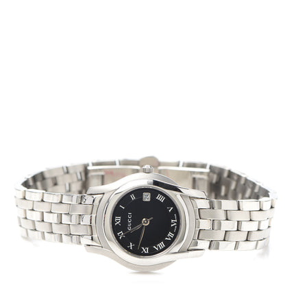 Gucci Stainless Steel 27mm 5500L Quartz Watch Black 2 of 6