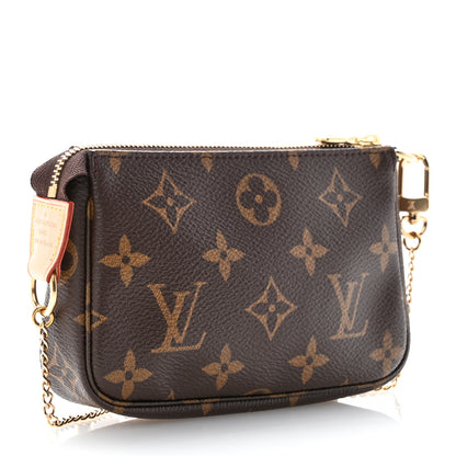 Louis Vuitton Monogram Mini Pochette Accessories 3 of 9
