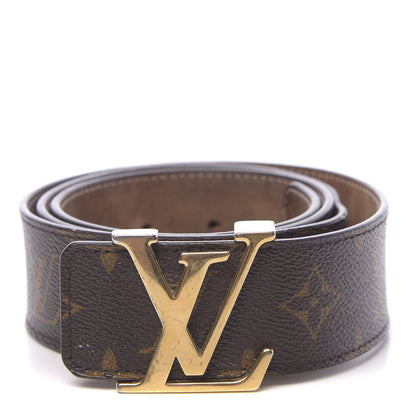 Louis Vuitton Monogram 40mm LV Initiales Belt 95 38 1 of 10