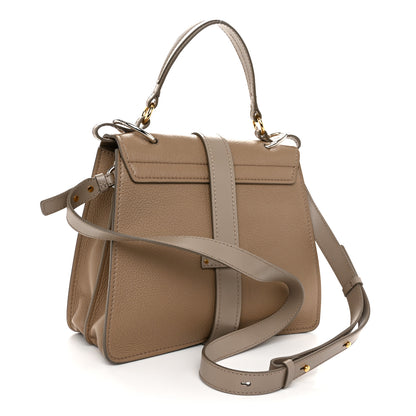 Chloe Grained Calfskin Medium Aby Day Shoulder Bag Motty Grey 3 of 10