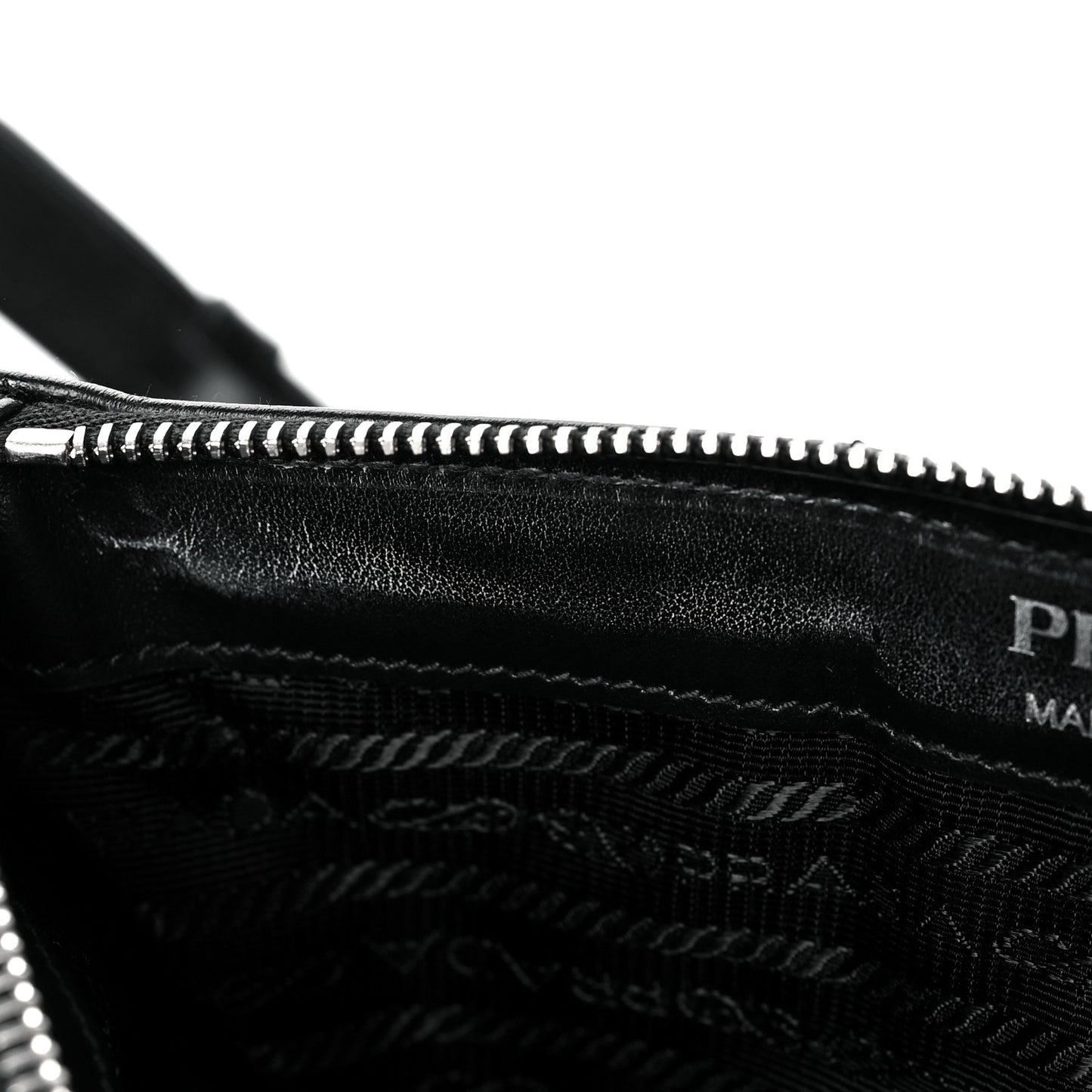Soft Calfskin Impunture Diagramme Belt Bag Black