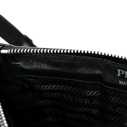 Prada Soft Calfskin Impunture Diagramme Belt Bag Black 11 of 11