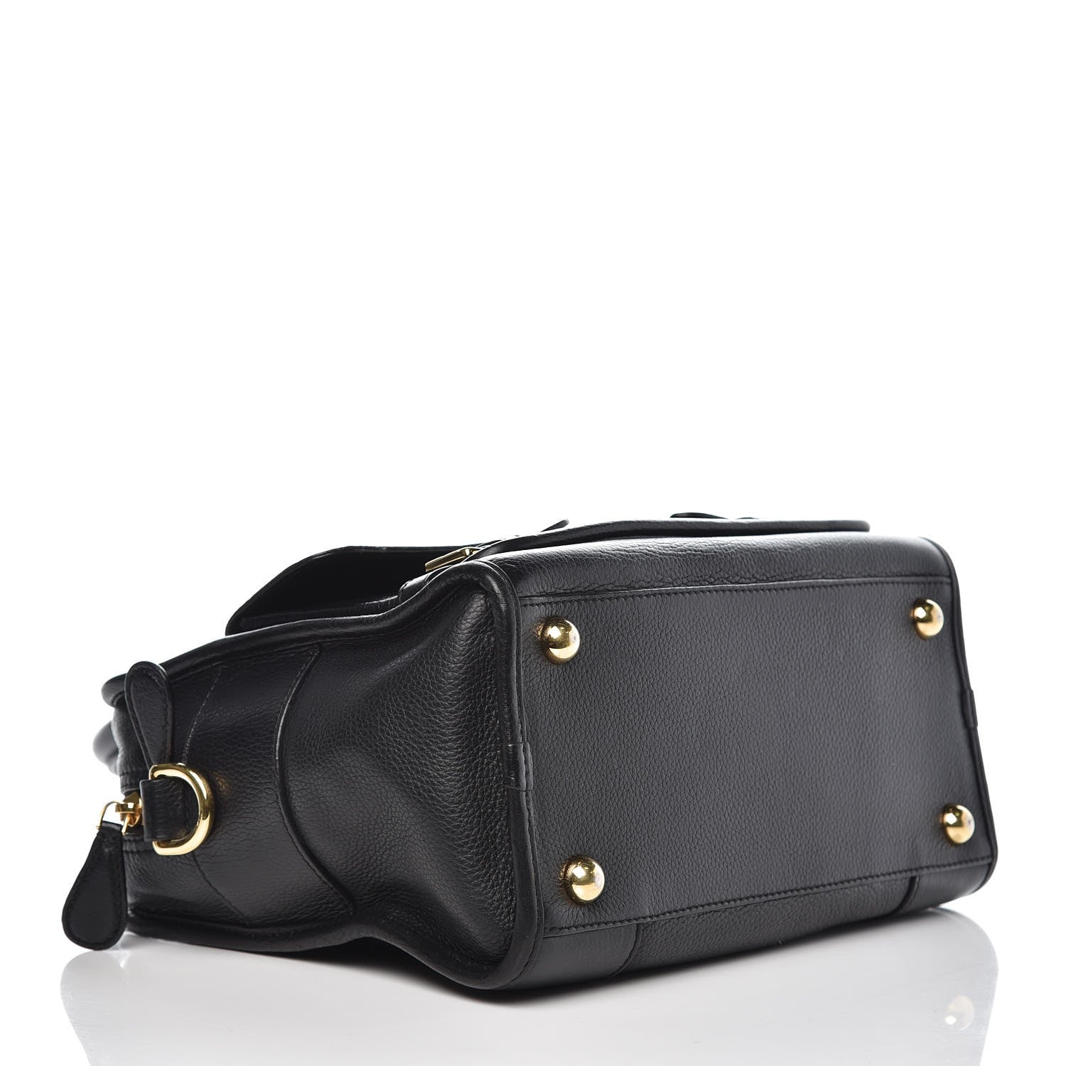 Loewe Grained Calfskin Cruz Tote Black 4 of 10