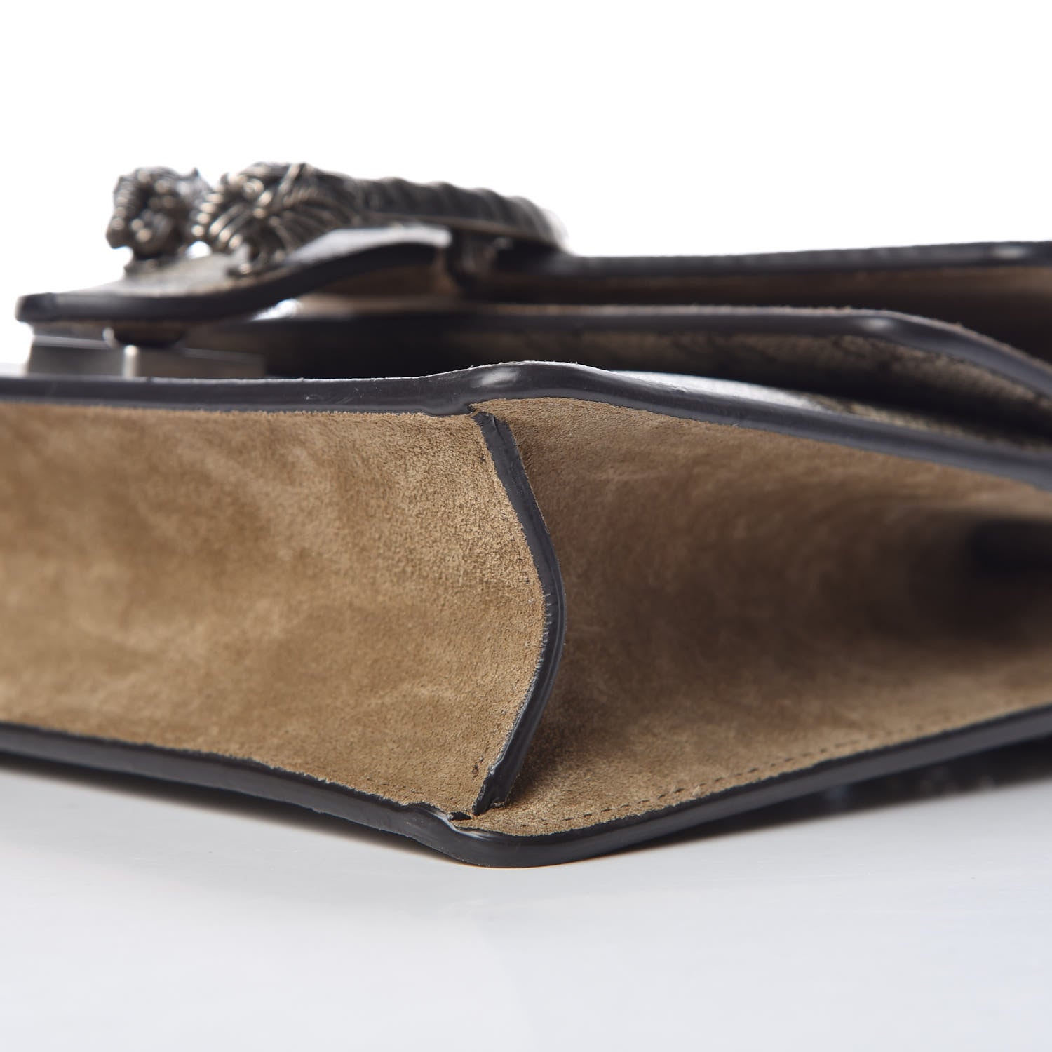 Gucci GG Supreme Monogram Mini Dionysus Shoulder Bag Taupe 9 of 10