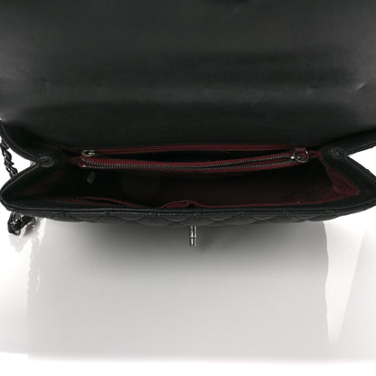 Chanel Caviar Quilted Medium Coco Handle Flap Black 5 of 9