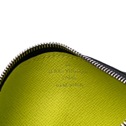 Louis Vuitton Monogram Taiga Coin Card Holder Yellow 4 of 4