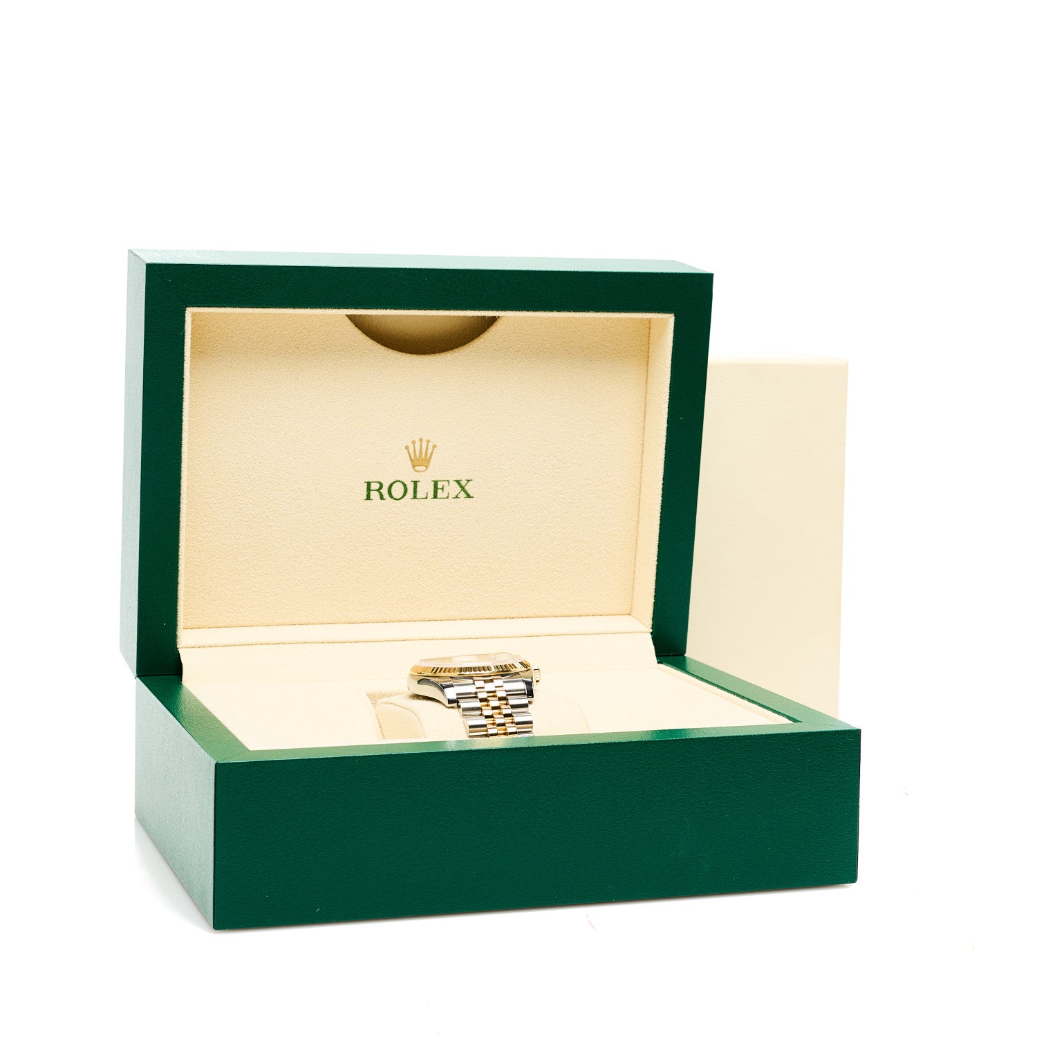 Rolex Stainless Steel 18K Yellow Gold 36mm Oyster Perpetual Datejust Watch Silver 116233 5 of 5