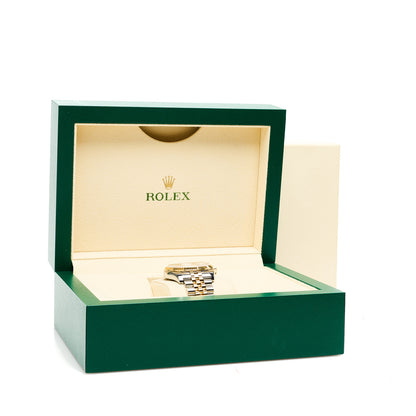 Rolex Stainless Steel 18K Yellow Gold 36mm Oyster Perpetual Datejust Watch Silver 116233 5 of 5