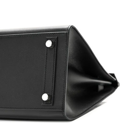 Hermes Epsom Birkin Sellier 25 Black 10 of 12