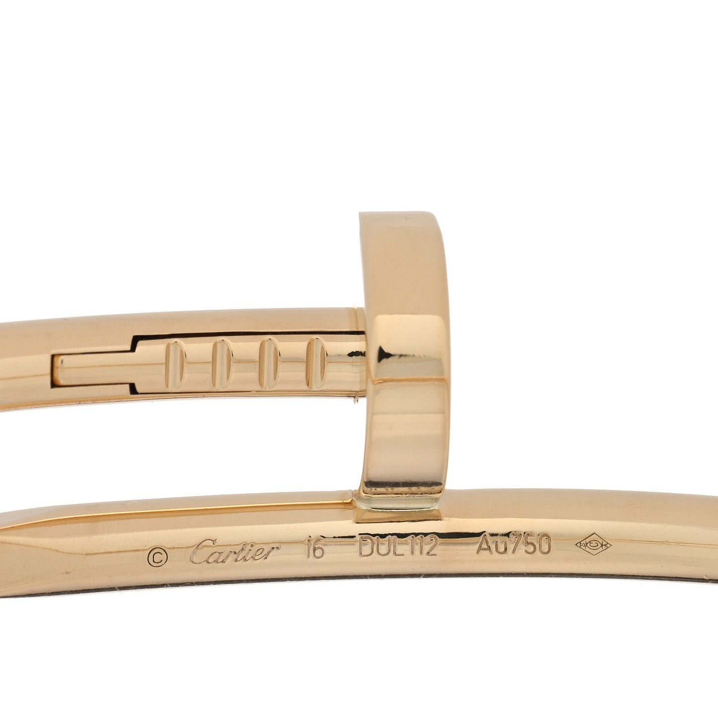 18K Yellow Gold Juste Un Clou Bracelet 16