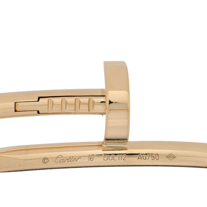 Cartier 18K Yellow Gold Juste Un Clou Bracelet 16 3 of 5