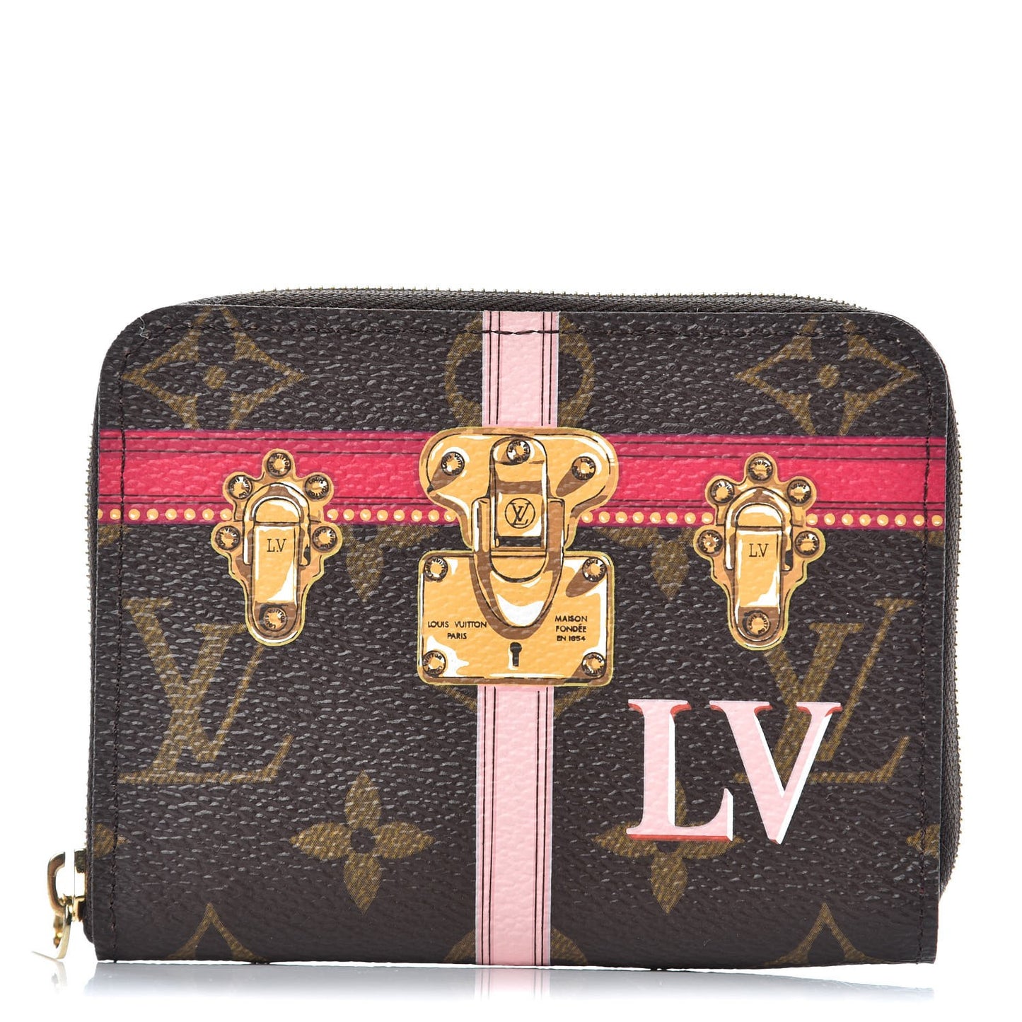 Monogram Summer Trunks Zippy Coin Purse