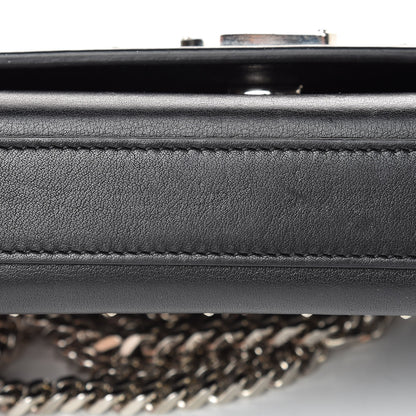 Saint Laurent Calfskin Studded Small Monogram Kate Satchel Black 14 of 14