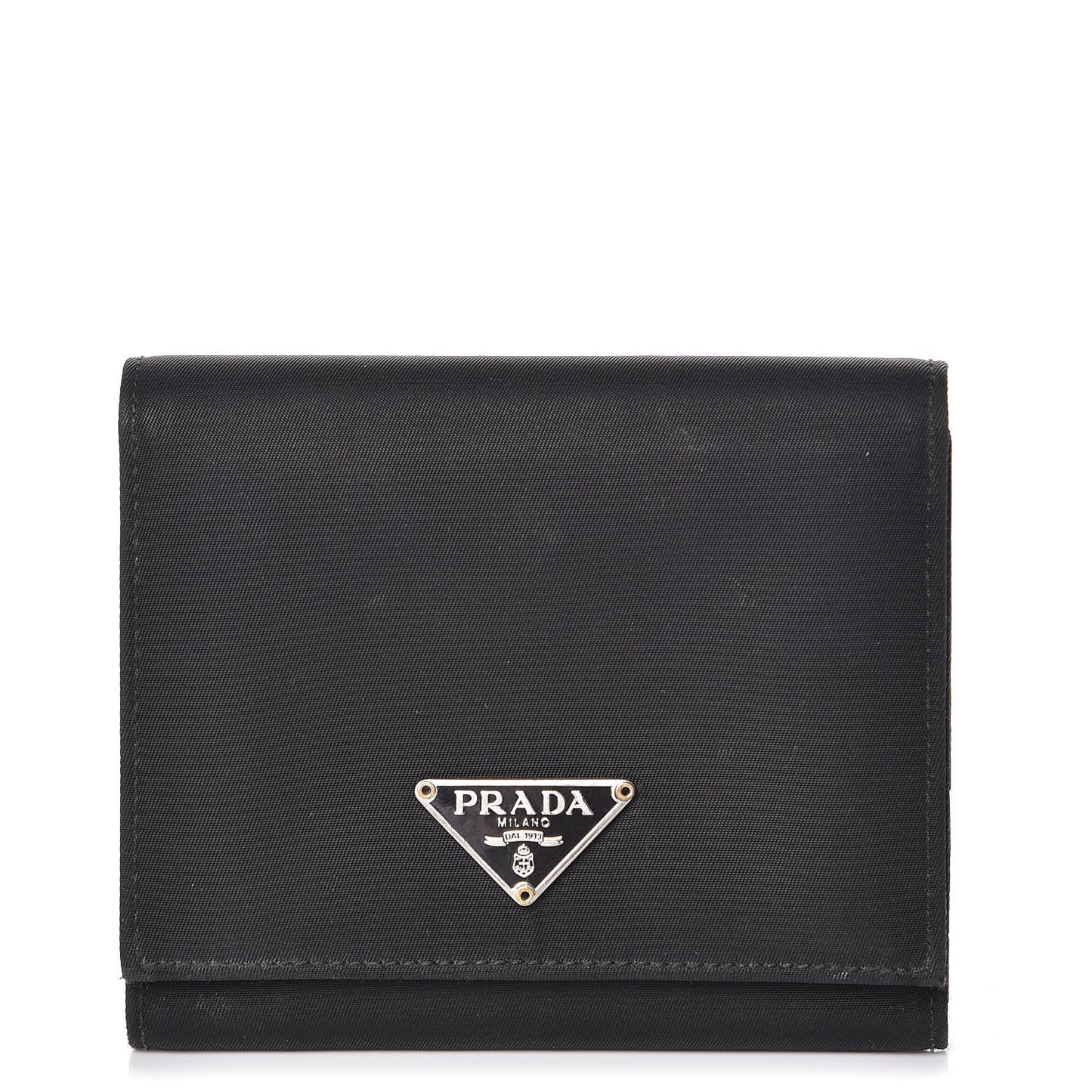 Tessuto Nylon Wallet Nero Black