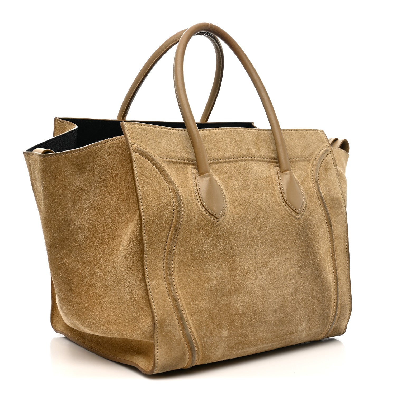 Celine Suede Medium Phantom Luggage Dune 3 of 11