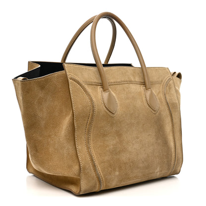 Celine Suede Medium Phantom Luggage Dune 3 of 11