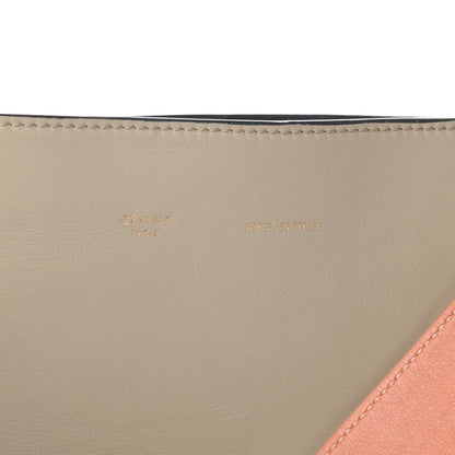 Celine Shiny Smooth Calfskin Small Twisted Cabas Beige White 7 of 12