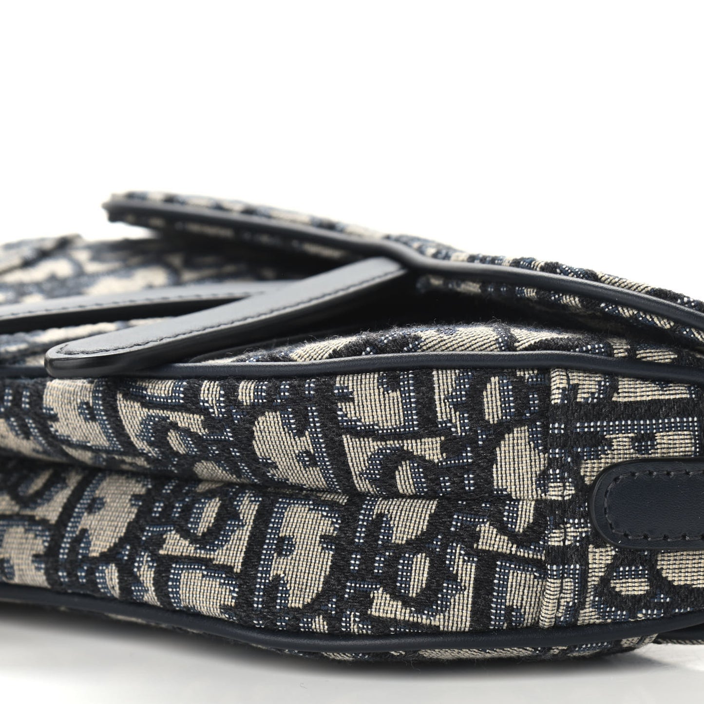 Oblique Mini Saddle Bag Blue