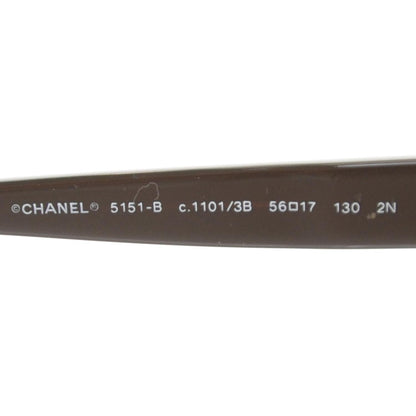 Chanel Tortoise Shell Crystal CC Sunglasses 5151 5 of 6