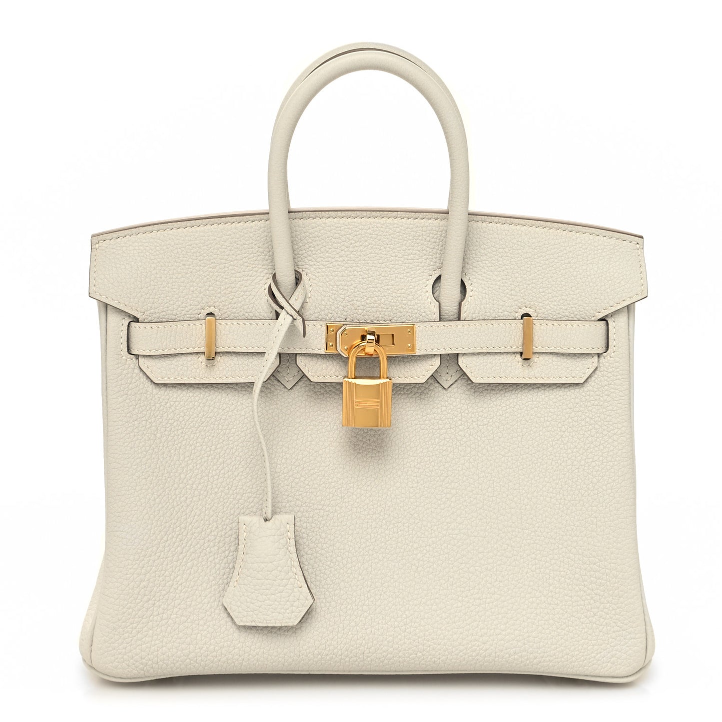Togo Birkin 25 Gris Pale