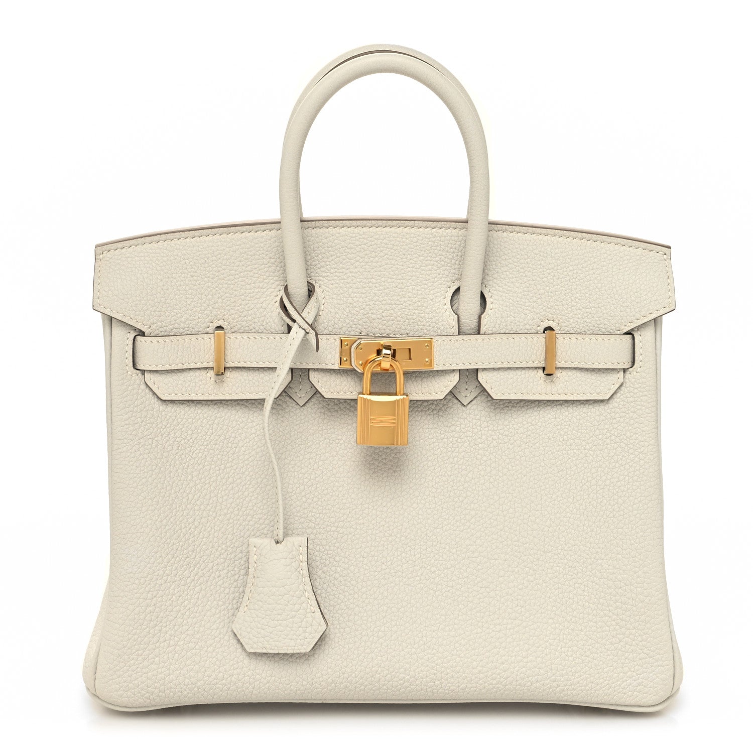Hermes Togo Birkin 25 Gris Pale 1 of 10