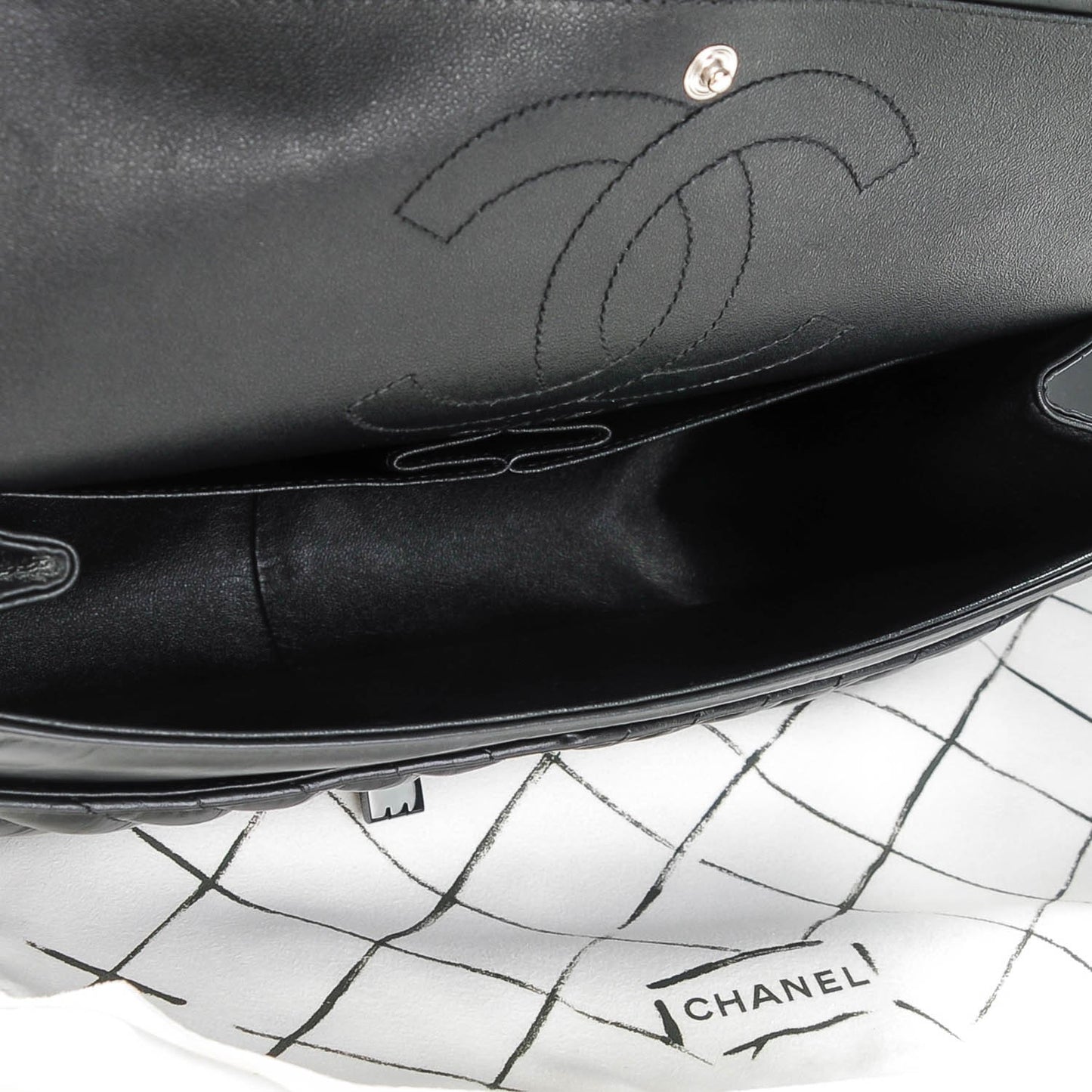 Aged Calfskin Chevron 2.55 Reissue 226 So Black