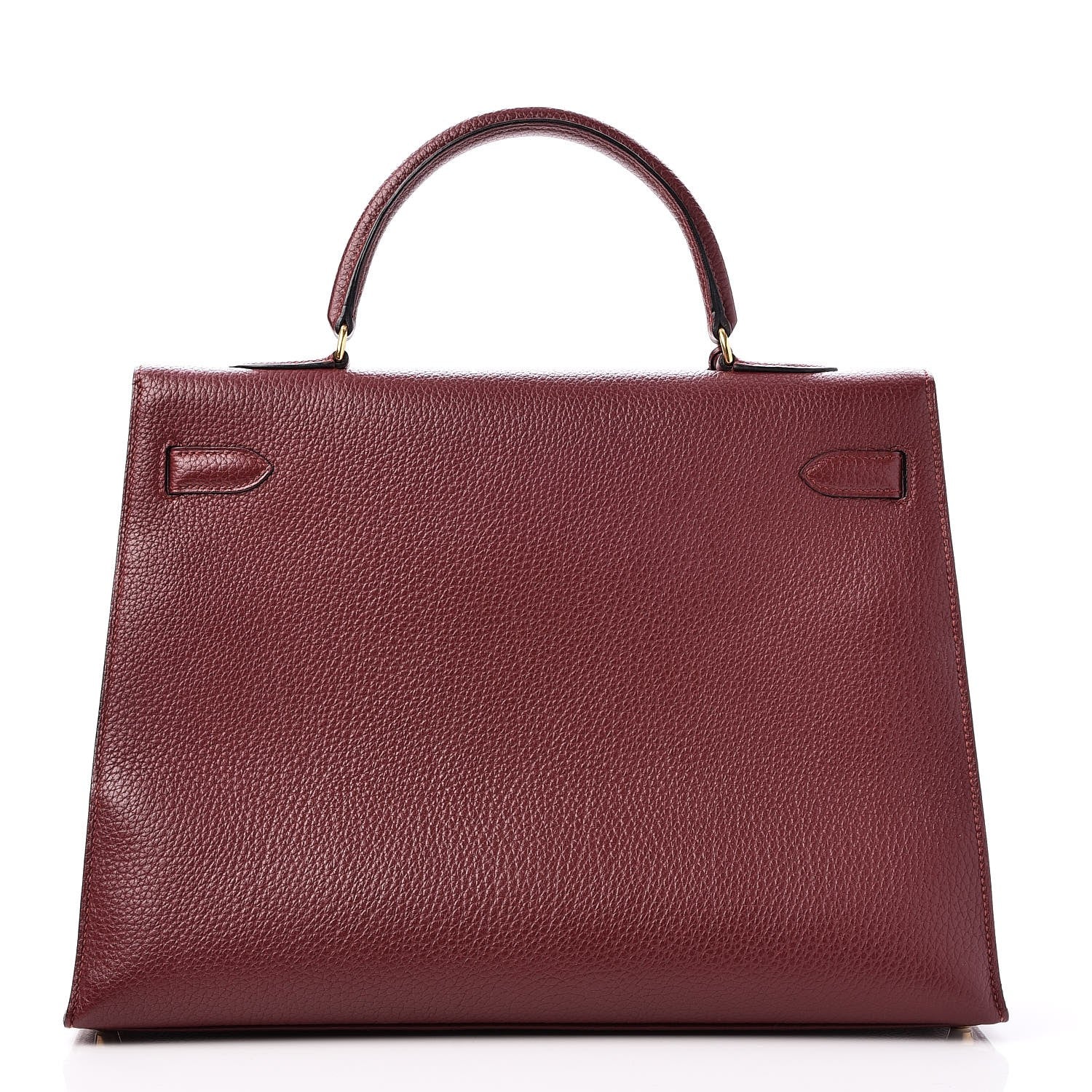 Hermes Fjord Kelly Sellier 35 Rouge H 6 of 36