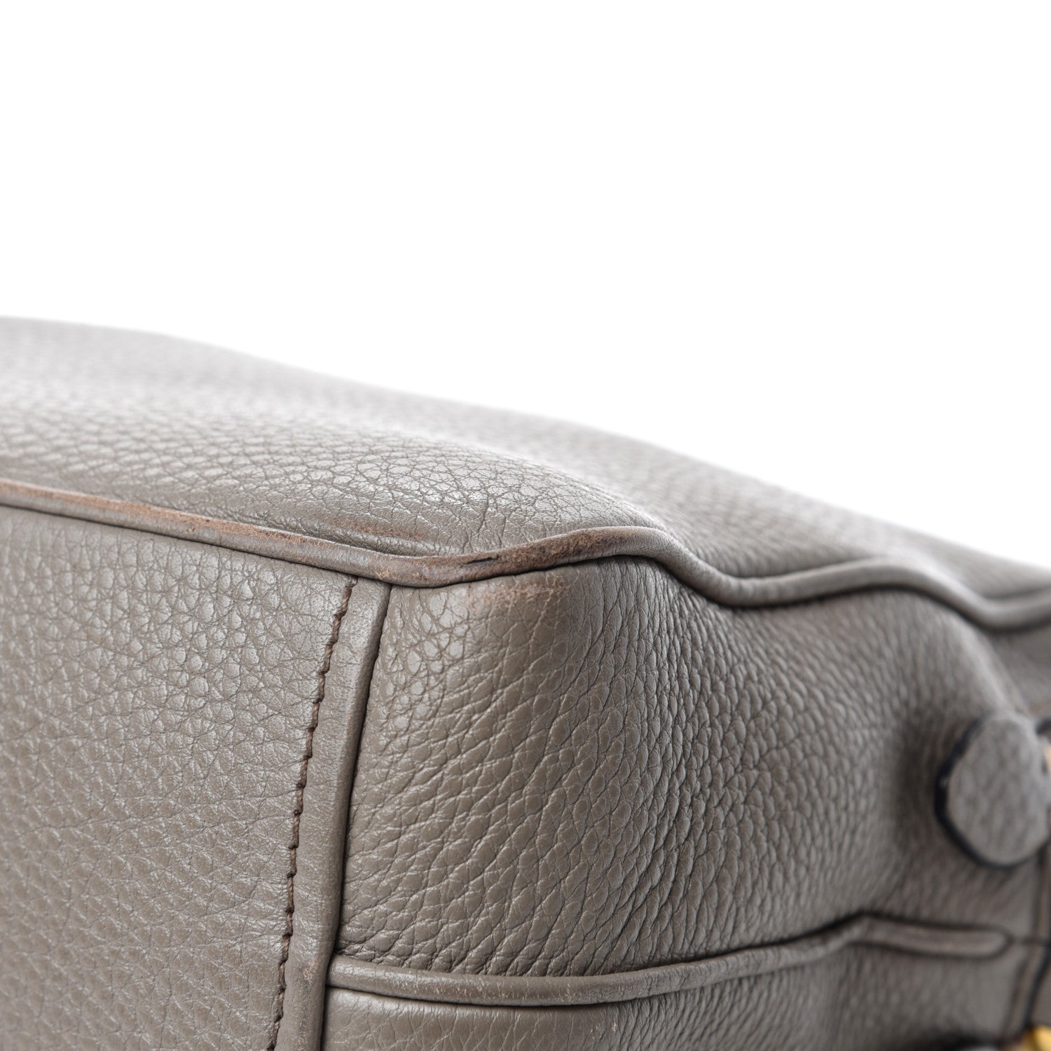 Prada Vitello Daino Medium Double Zip Shoulder Bag Argilla 9 of 16