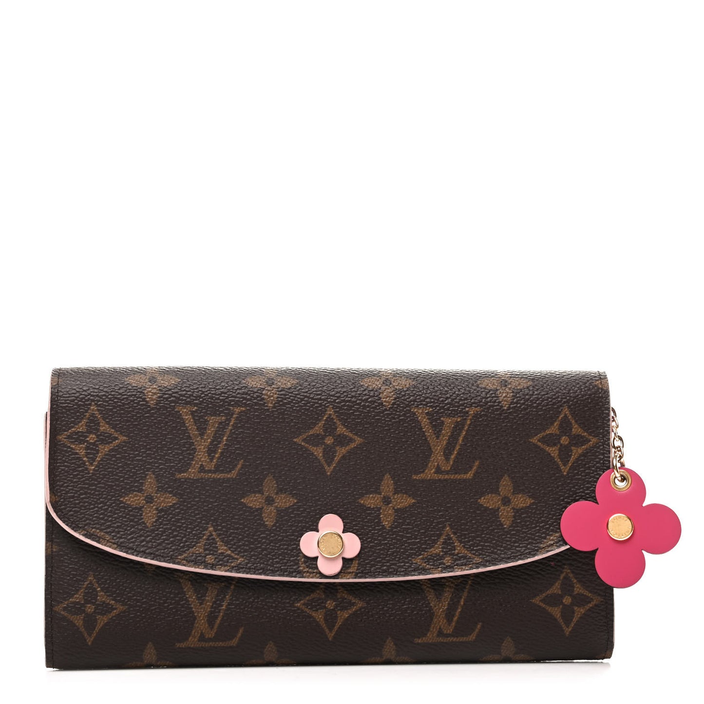 Monogram Bloom Flower Emilie Wallet