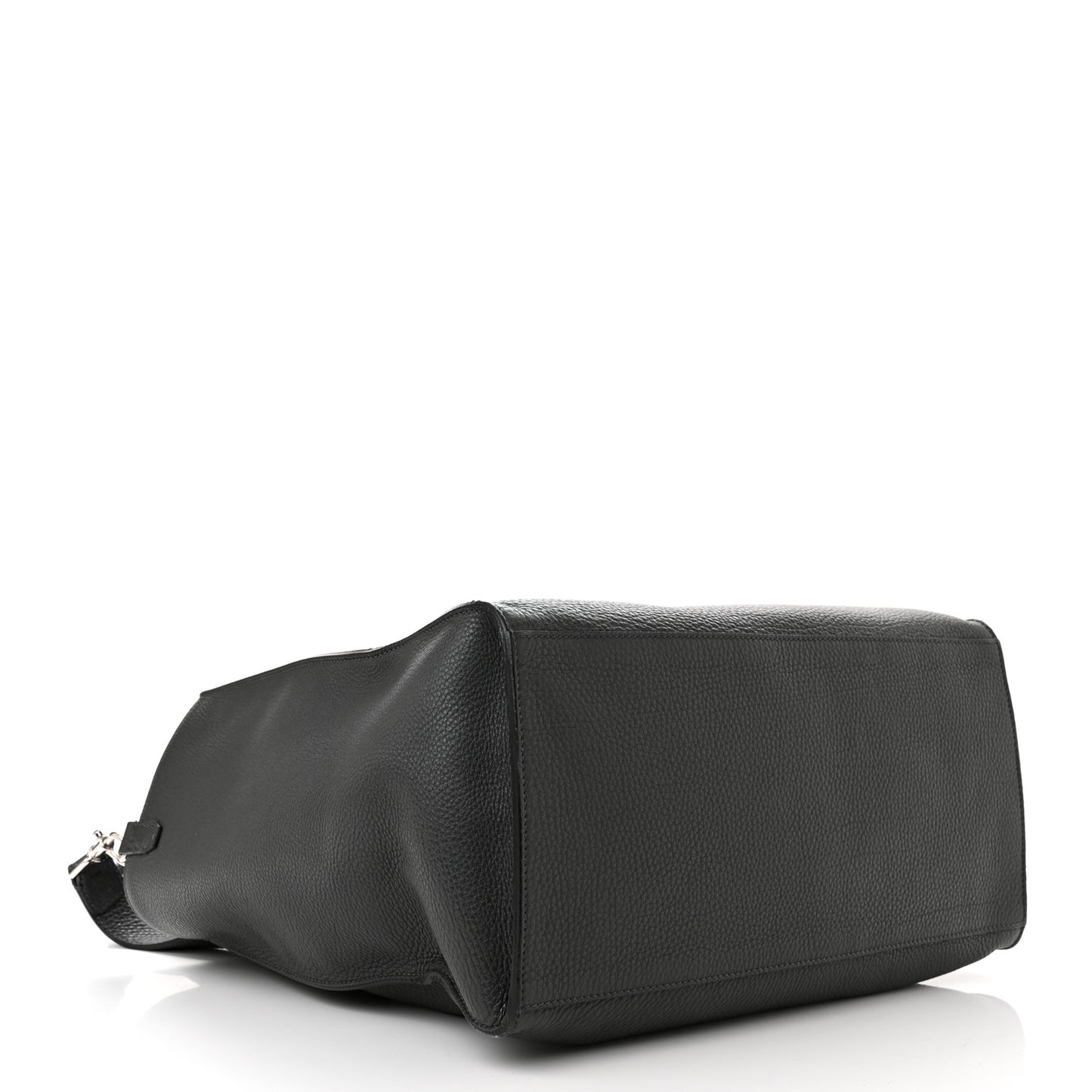 Calfskin Romano Selleria Faces No Words Emoticon Bag Asfalto