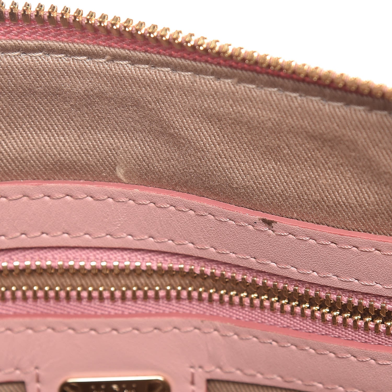 MCM Visetos Medium Crossbody Pouch Soft Pink 9 of 13