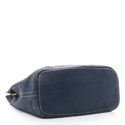 Prada Vitello Daino Hobo Bluette 4 of 16