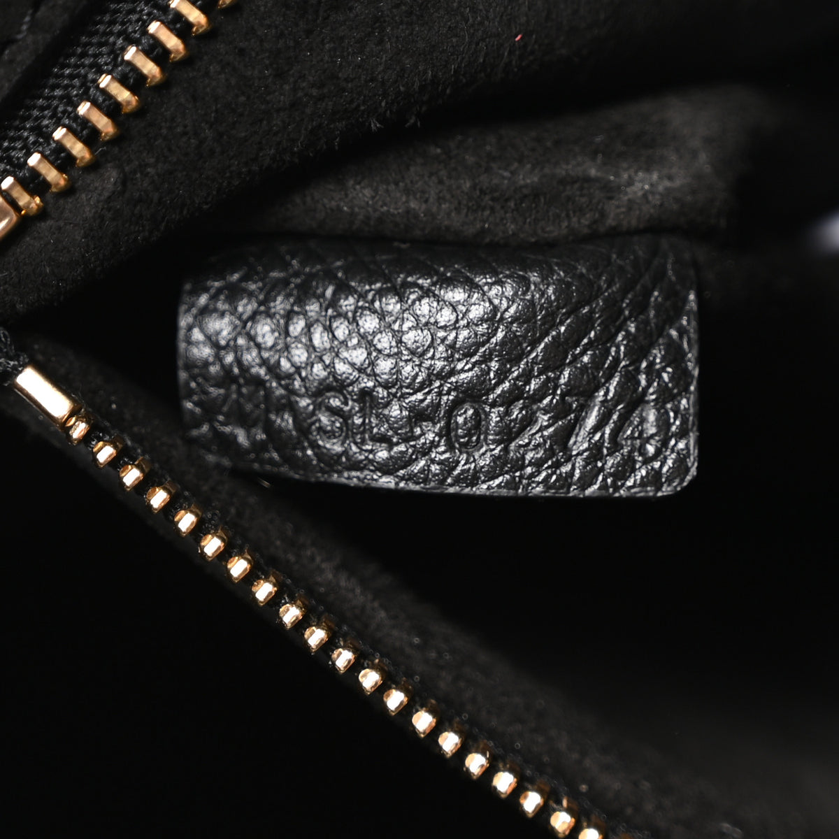 Celine Grained Calfskin Triomphe Medium Cabas Anais Black 6 of 9