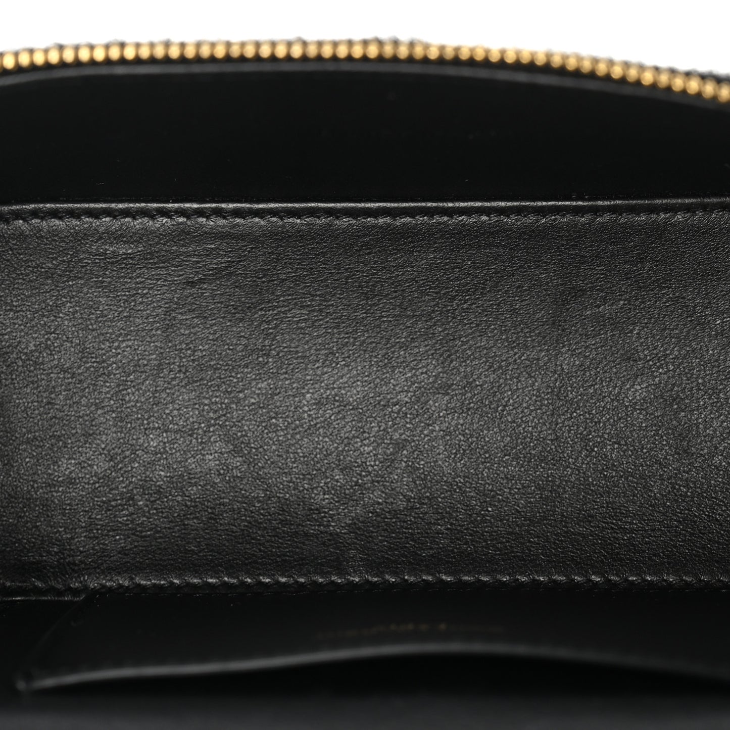 Pony Hair Mini Gaby Vanity Case Black