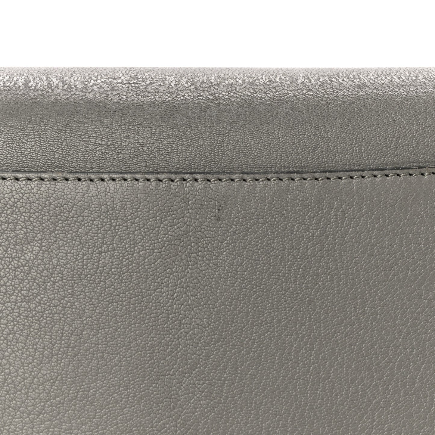 Sugar Goatskin Medium Antigona Pearl Grey