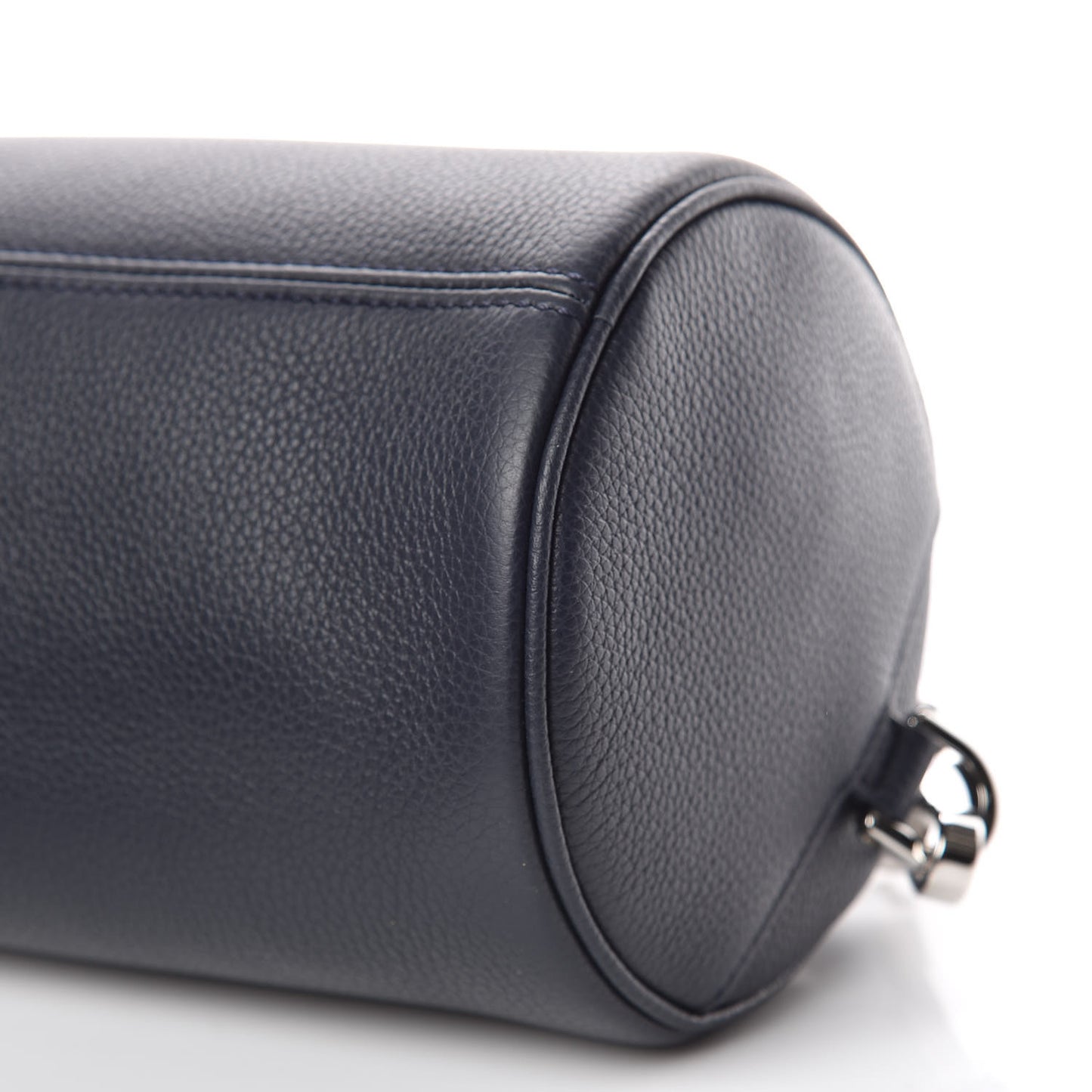 HOMME Grained Calfskin Mens Roller Messenger Blue