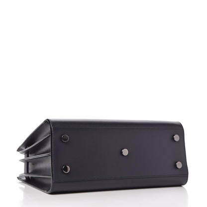Saint Laurent Calfskin Baby Sac De Jour Navy 4 of 9
