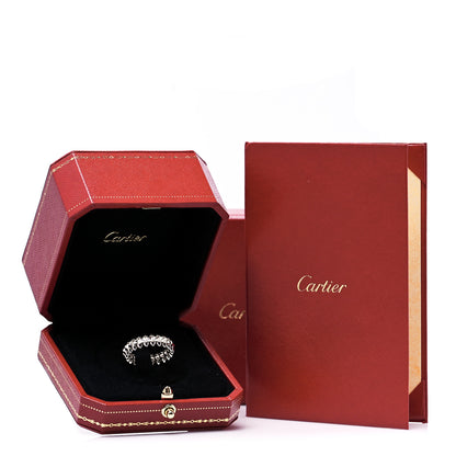Cartier 18K White Gold SM Clash De Cartier Ring 51 5.75 6 of 6