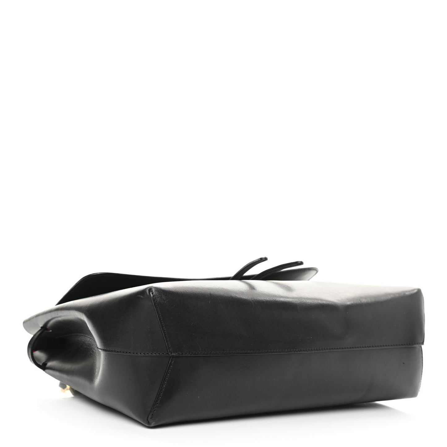 Calfskin Lady Bag Black Flamma