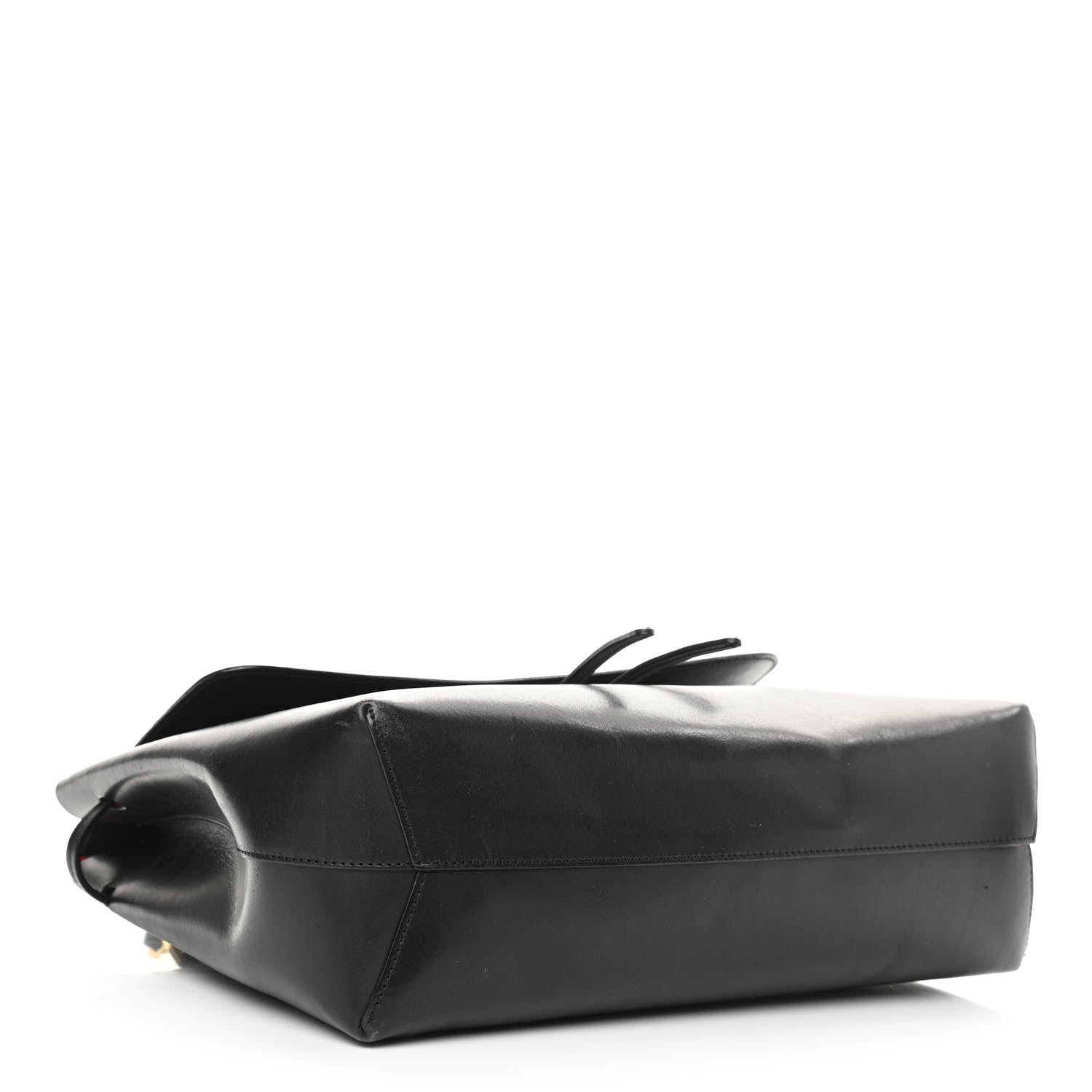 Mansur Gavriel Calfskin Lady Bag Black Flamma 4 of 14