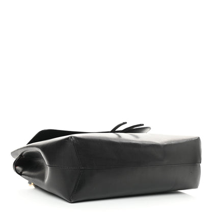 Mansur Gavriel Calfskin Lady Bag Black Flamma 4 of 14
