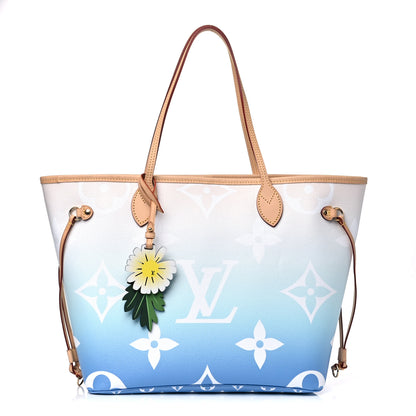 Louis Vuitton Monogram Giant By The Pool Neverfull MM Blue 1 of 4
